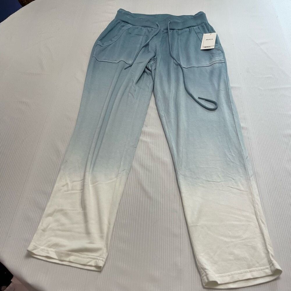 NWT RVCA Downtown Dip DyeβSunday Collection Fleece Pants Size XS New